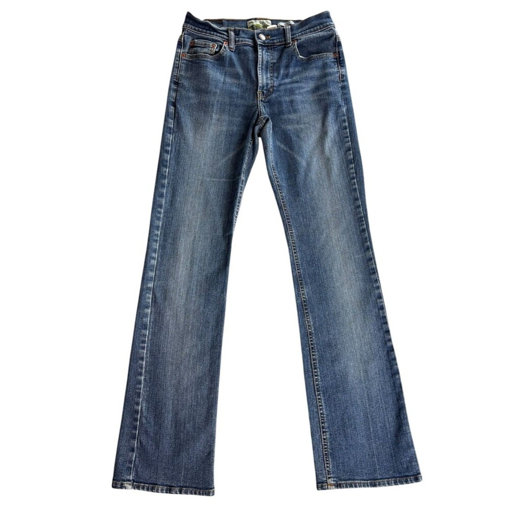 Vintage Y2K 2003 Old Navy Low Rise Bootcut Jeans Size 8 Inseam 33” Medium Wash